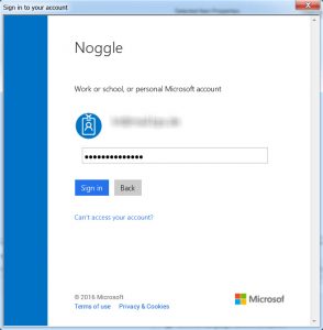 Search OneDrive Documents - Noggle Login